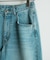 【WEB限定/12oz デニム】ウエストシャーリング ５ポケット ワイドストレートパンツ