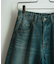 【WEB限定/12oz デニム】ウエストシャーリング ５ポケット ワイドストレートパンツ