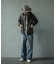 【WEB限定/12oz デニム】ウエストシャーリング ５ポケット ワイドストレートパンツ