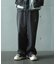 【WEB限定/12oz デニム】ウエストシャーリング ５ポケット ワイドストレートパンツ