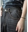【WEB限定/12oz デニム】ウエストシャーリング ５ポケット ワイドストレートパンツ