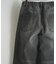 【WEB限定/12oz デニム】ウエストシャーリング ５ポケット ワイドストレートパンツ