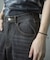 【WEB限定/12oz デニム】ウエストシャーリング ５ポケット ワイドストレートパンツ