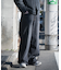 【WEB限定/12oz デニム】ウエストシャーリング ５ポケット ワイドストレートパンツ