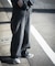 【WEB限定/12oz デニム】ウエストシャーリング ５ポケット ワイドストレートパンツ