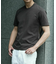 【ACTIVE TAILOR/アクティブテイラー】シルケットスムースクルーネックTシャツ＜接触冷感 / UVカット＞