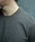 【ACTIVE TAILOR/アクティブテイラー】シルケットスムースクルーネックTシャツ＜接触冷感 / UVカット＞