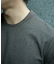 【ACTIVE TAILOR/アクティブテイラー】シルケットスムースクルーネックTシャツ＜接触冷感 / UVカット＞