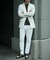 【ACTIVE TAILOR/アクティブテイラー】シルケットスムースクルーネックTシャツ＜接触冷感 / UVカット＞