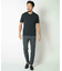 【ACTIVE TAILOR/アクティブテイラー】シルケットスムースクルーネックTシャツ＜接触冷感 / UVカット＞