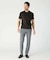 【ACTIVE TAILOR/アクティブテイラー】シルケットスムースクルーネックTシャツ＜接触冷感 / UVカット＞