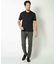 【ACTIVE TAILOR/アクティブテイラー】シルケットスムースクルーネックTシャツ＜接触冷感 / UVカット＞