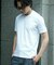 【ACTIVE TAILOR/アクティブテイラー】シルケットスムースクルーネックTシャツ＜接触冷感 / UVカット＞
