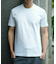 【ACTIVE TAILOR/アクティブテイラー】シルケットスムースクルーネックTシャツ＜接触冷感 / UVカット＞