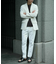 【ACTIVE TAILOR/アクティブテイラー】シルケットスムースクルーネックTシャツ＜接触冷感 / UVカット＞