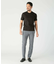 【ACTIVE TAILOR/アクティブテイラー】シルケットスムースクルーネックTシャツ＜接触冷感 / UVカット＞