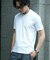 【ACTIVE TAILOR/アクティブテイラー】シルケットスムースクルーネックTシャツ＜接触冷感 / UVカット＞