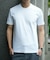 【ACTIVE TAILOR/アクティブテイラー】シルケットスムースクルーネックTシャツ＜接触冷感 / UVカット＞