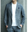 【ACTIVE TAILOR/アクティブテイラー】シルケットスムースクルーネックTシャツ＜接触冷感 / UVカット＞