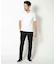 【ACTIVE TAILOR/アクティブテイラー】シルケットスムースVネックTシャツ＜接触冷感 / UVカット＞