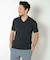 【ACTIVE TAILOR/アクティブテイラー】シルケットスムースVネックTシャツ＜接触冷感 / UVカット＞