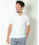 【ACTIVE TAILOR/アクティブテイラー】シルケットスムースVネックTシャツ＜接触冷感 / UVカット＞