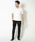 【ACTIVE TAILOR/アクティブテイラー】シルケットスムースVネックTシャツ＜接触冷感 / UVカット＞