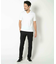 【ACTIVE TAILOR/アクティブテイラー】シルケットスムースVネックTシャツ＜接触冷感 / UVカット＞