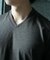 【ACTIVE TAILOR/アクティブテイラー】シルケットスムースVネックTシャツ＜接触冷感 / UVカット＞