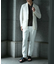 【ACTIVE TAILOR/アクティブテイラー】シルケットスムースVネックTシャツ＜接触冷感 / UVカット＞