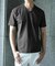 【ACTIVE TAILOR/アクティブテイラー】シルケットスムースVネックTシャツ＜接触冷感 / UVカット＞