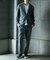 【ACTIVE TAILOR/アクティブテイラー】シルケットスムースVネックTシャツ＜接触冷感 / UVカット＞