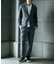【ACTIVE TAILOR/アクティブテイラー】シルケットスムースVネックTシャツ＜接触冷感 / UVカット＞
