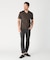 【ACTIVE TAILOR/アクティブテイラー】シルケットスムースVネックTシャツ＜接触冷感 / UVカット＞