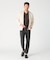 【ACTIVE TAILOR/アクティブテイラー】シルケットスムースVネックTシャツ＜接触冷感 / UVカット＞