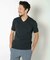 【ACTIVE TAILOR/アクティブテイラー】シルケットスムースVネックTシャツ＜接触冷感 / UVカット＞