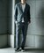 【ACTIVE TAILOR/アクティブテイラー】シルケットスムースVネックTシャツ＜接触冷感 / UVカット＞