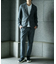 【ACTIVE TAILOR/アクティブテイラー】シルケットスムースVネックTシャツ＜接触冷感 / UVカット＞