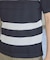 ニット切り替え ボーダー ポンチTシャツ