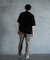 シャイニングテレコジャージオープンカラーシャツ