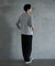 ランダムテレコ フェイクレイヤード VネックTシャツ