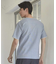 タックジャガードVネックTシャツ
