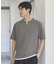 ふくれJQDフェイクレイヤードキーネックT