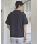 ふくれJQDフェイクレイヤードキーネックT