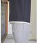 ふくれJQDフェイクレイヤードキーネックT
