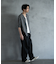 8.5ozデニムツータックワイドスラックス