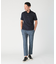 【COLE HAAN/コール ハーン】別注 メッシュジャージ素材ポロシャツ<吸水速乾><2WAYストレッチ>