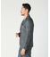 【COLE HAAN/コール ハーン】別注 トリコットメッシュデニムプリントジャケット＜吸水速乾/EASY CARE＞