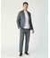 【COLE HAAN/コール ハーン】別注 トリコットメッシュデニムプリントジャケット＜吸水速乾/EASY CARE＞