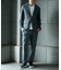 【COLE HAAN/コール ハーン】別注 トリコットメッシュデニムプリントジャケット＜吸水速乾/EASY CARE＞